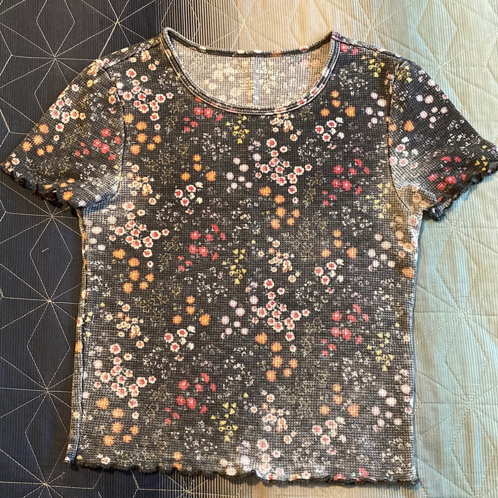 American Eagle top waffle weave super soft shirt XS in Great condition